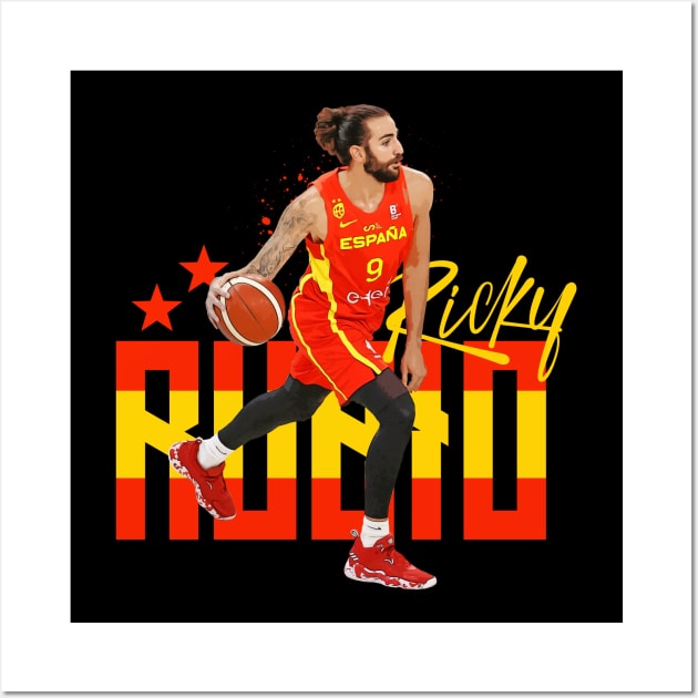 Ricky Rubio Wall Art by Juantamad